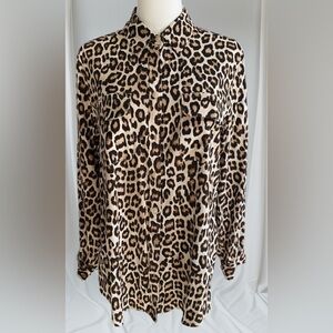 Chico’s Leopard Blouse